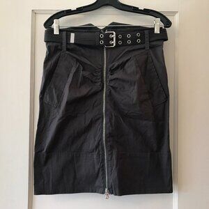 Marc by Marc Jacobs | Charcoal Gray Zip Skirt